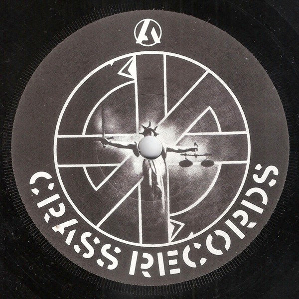 Image of Back Cover of 7" - /G+ - DIRT, Object Refuse Reject Abuse (Crass Records; 321984/6, UK 1981, No cover), Light marks to vinyl, plays through fine. No cover.,  - 0656034S
