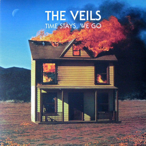 Image of Front Cover of LP - VG/VG - THE VEILS, Time Stays, We Go (Pitch Beast Records; PITLP001, Benelux 2013, Inner, Red Vinyl, No CD), Light Marks only, Light pinches to sleeve edges, No CD,  - 0616330C
