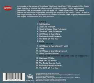 Image of Back Cover of CD - VG+/VG+ - AZTEC CAMERA, Knife (Edsel Records; EDSA 5012, UK 2012 Reissue, Digibook), Nice copy, promo sticker on rear.,  - 0616245C