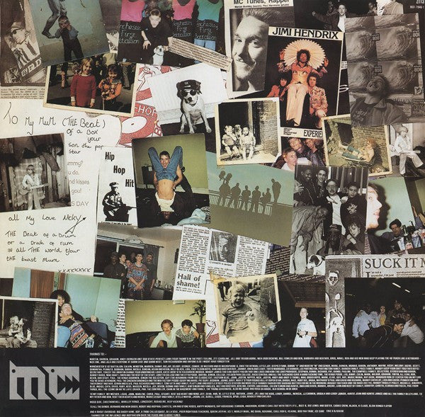 Image of Back Cover of 12" - VG/VG - MC TUNES, The North At Its Heights (ZTT; ZTT3, Europe 1990, Inner), Notched cut-out in sleeve / inner. Some edge wear,  - 0616347C