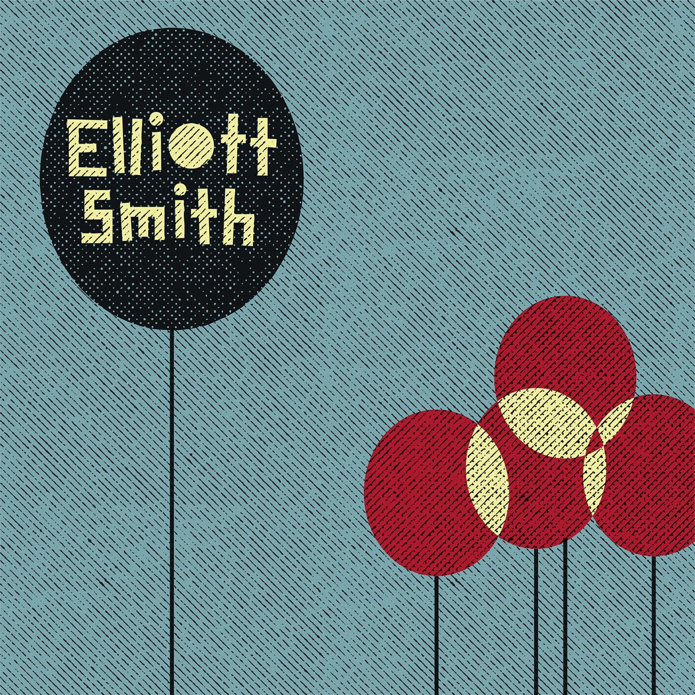 Image of Front Cover of 7" - NEW/NEW - ELIOTT SMITH, Pretty (Ugly Before) (Suicide Squeeze Records; SSQ028DLX, Europe 2026 Reissue, Indies Exclusive Limited Edition Opaque Red Vinyl), ,  Pretty (Ugly Before)  b/w  A Distorted Reality Is Now A Necessity To Be Free  holds the distinction of being the last recording by Elliott Smith to be released while he was still alive. Originally released as a single in August 2003, the songs were a part of the recording sessions that would ultimately yield the acclaimed p