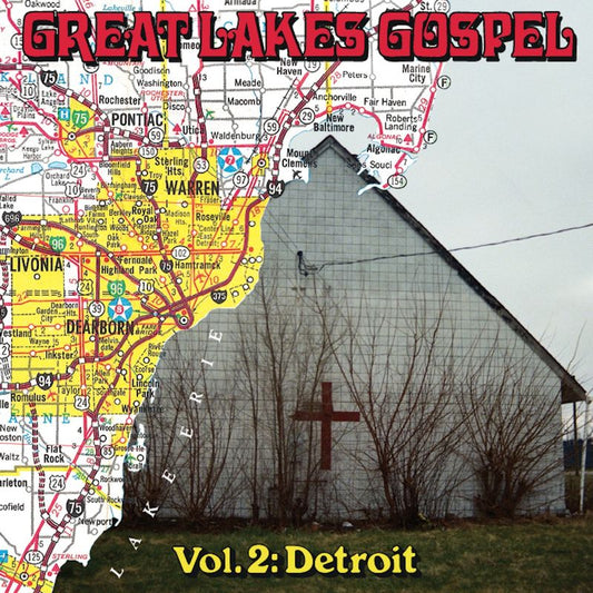 Image of Front Cover of LP - NEW/NEW - VARIOUS ARTISTS, Great Lakes Gospel: Detroit (Numero Group; NUM536LP, Europe 2026), ,  - 9062630C
