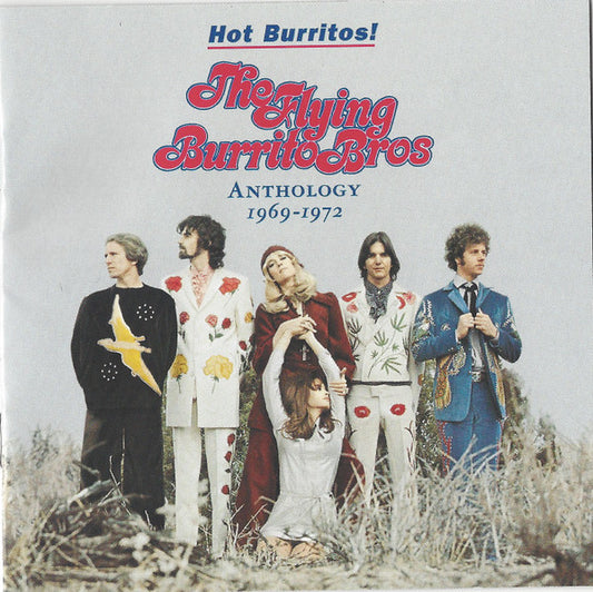 Image of Front Cover of 2xCD - VG+/VG+ - THE FLYING BURRITO BROS, Hot Burritos! The Flying Burrito Bros Anthology 1969-1972 (A&M Records; 069 490 610-2, US Reissue, Jewel Case, Technicolor, Guadalajara Pressing), ,  - 0616369C