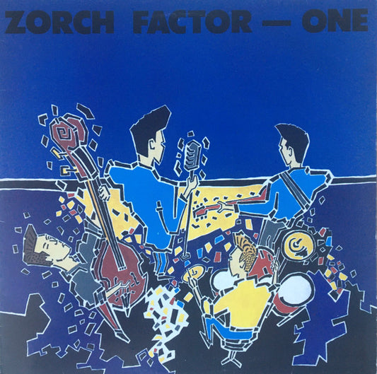 Image of Front Cover of LP - VG+/VG+ - VARIOUS, Zorch Factor One (Nervous Records; NERD 023, UK 1986), ,  - 0626067E