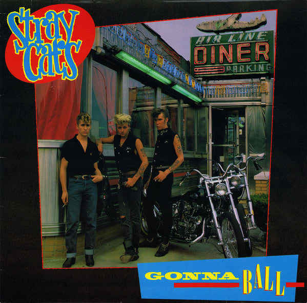 Image of Front Cover of LP - VG/VG - STRAY CATS, Gonna Ball (Arista; 204 019, Germany ), ,  - 0626246E