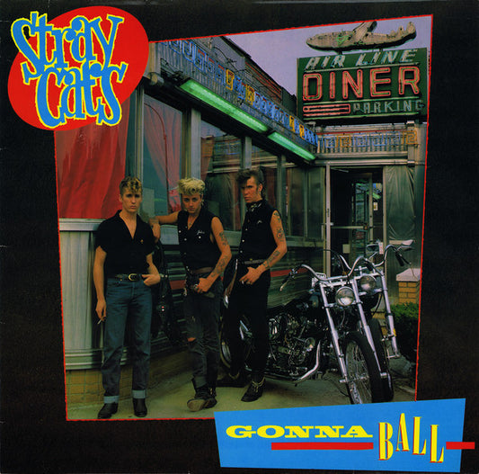 Image of Front Cover of LP - VG/VG - STRAY CATS, Gonna Ball (Arista; 204 019, Germany ), ,  - 0626246E