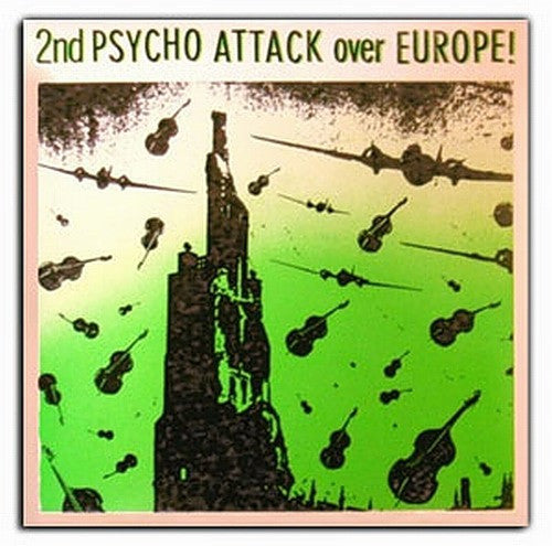 Image of Front Cover of LP - VG+/VG+ - VARIOUS, 2nd Psycho Attack Over Europe ! (KIX 4 U ; KIX 4 U 3337, Netherlands 1986, Insert), ,  - 0626077E
