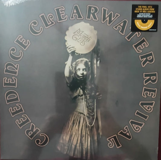 Image of Front Cover of 2xLP - NEW/NEW - CREEDENCE CLEARWATER REVIVAL, Mardi Gras (Fantasy; 00888072672628, Europe 2025 Reissue, Stereo, Gold Vinyl), ,  - 0636165E