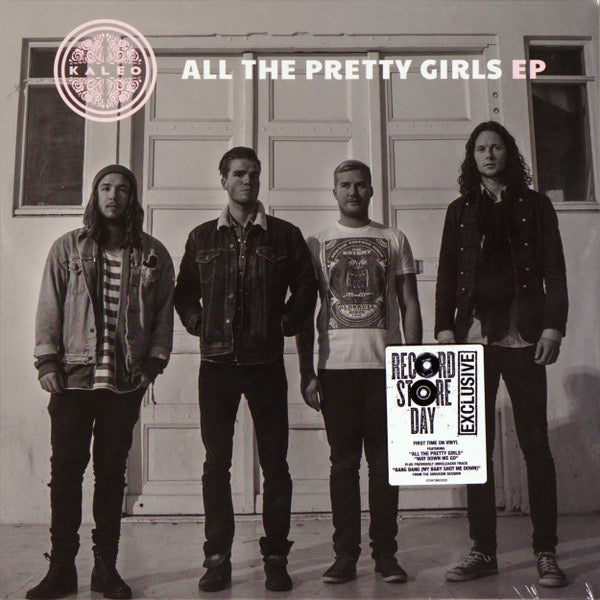Image of Front Cover of 12" EP - NEW/NEW - KALEO, All The Pretty Girls Ep (Elektra Records; 075678603020, Europe 2025, 45 RPM, Record Store Day 2025, Raspberry Marble Vinyl), ,  - 0636171E