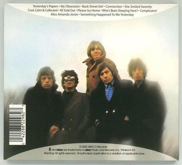 Image of Back Cover of SACD - VG+/VG+ - THE ROLLING STONES, Between The Buttons (UK) (ABKCO; 8822982, Europe 2002 Reissue, Digipak), ,  - 0616427C