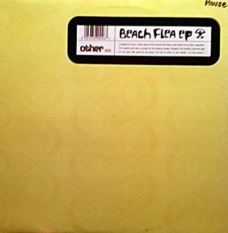 Image of Front Cover of 12" EP - VG/G+ - BEACH FLEA, Beach Flea EP (Other; other 002, UK 1993, Stickered Company Sleeve), Marks and hairlines, some light scuffs.,  - 0616436C