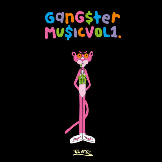 Image of Front Cover of 2x12" - VG+/VG - VARIOUS, Gangster Music Vol. 1 (All City Records; ACGDLPX1, Ireland 2019, 2 Inners, Pink Vinyl), Some faint hairlines, otherwise would be VG+,  - 0616459C