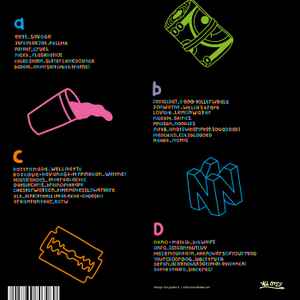 Image of Back Cover of 2x12" - VG+/VG - VARIOUS, Gangster Music Vol. 1 (All City Records; ACGDLPX1, Ireland 2019, 2 Inners, Pink Vinyl), Some faint hairlines, otherwise would be VG+,  - 0616459C