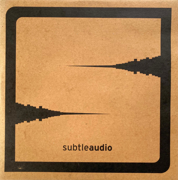 Image of Back Cover of LP - VG+/VG+ - FRACTURE & NEPTUNE / POLSKA, A Glass World / Burning Sun (Subtle Audio Recordings; SUBTLE003, Ireland 2005, Die Cut Company Sleeve), og company sleeve,  - 0746041S
