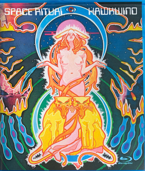 Image of Front Cover of Blu-Ray - VG+/VG+ - HAWKWIND, Space Ritual (Atomhenge; QATOMBD1054, UK 2025, Booklet), ,  - 0736033E