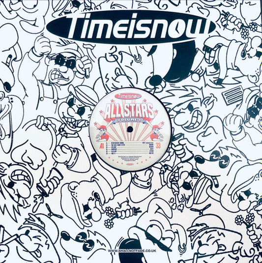 Image of Front Cover of 12" EP - VG+/VG+ - VARIOUS, All Stars Volume 1 (Timeisnow; TIN007, UK 2020, Die Cut Sleeve), ,  - 0746050S