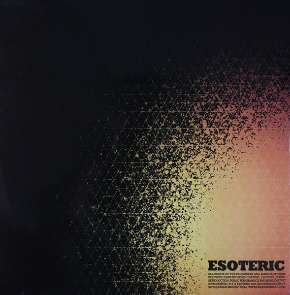 Image of Back Cover of 12" - VG/VG+ - NUCLEUS + PARADOX*, Labyrinthine / Delphian (Esoteric; ESO006, UK 2005, Die Cut Company Sleeve), og company sleeve - few creases,  - 0746051S