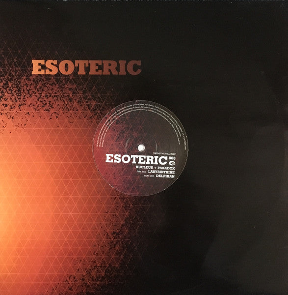 Image of Front Cover of 12" - VG/VG+ - NUCLEUS + PARADOX*, Labyrinthine / Delphian (Esoteric; ESO006, UK 2005, Die Cut Company Sleeve), og company sleeve - few creases,  - 0746051S