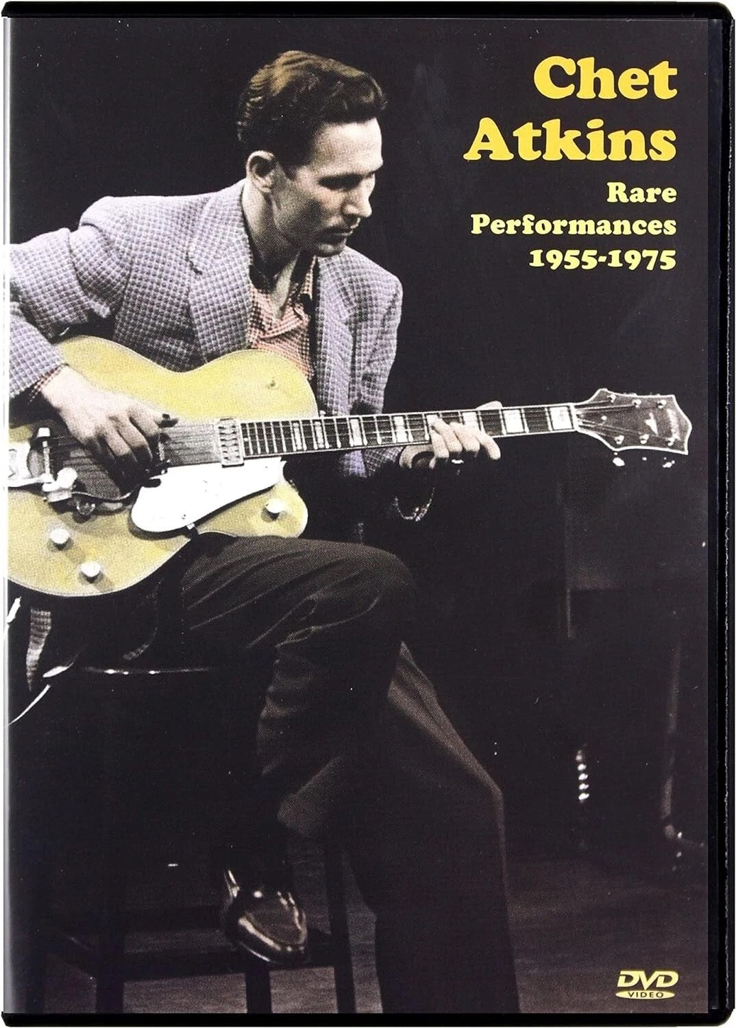 Image of Front Cover of DVD - VG+/VG+ - CHET ATKINS, Rare Performances 1955-1975 (Rounder; Vestapol13027, Europe 2001), ,  - 0736019E