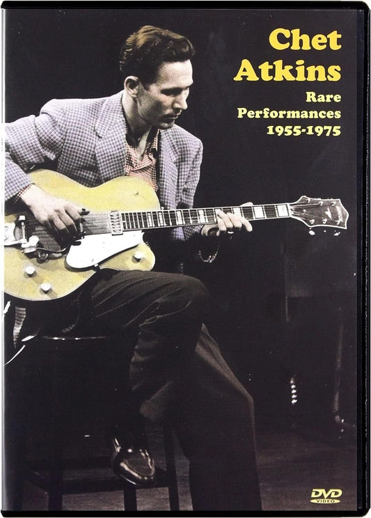 Image of Front Cover of DVD - VG+/VG+ - CHET ATKINS, Rare Performances 1955-1975 (Rounder; Vestapol13027, Europe 2001), ,  - 0736019E
