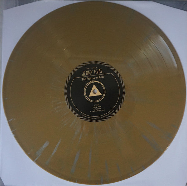Image of Label Cover of LP - EX/EX - JENNY HVAL, The Practice Of Love (Sacred Bones Records; SBR-229, US 2019, Booklet, Tarot Cards, Gold And Silver Splatter Vinyl, Limited Edition of 500), Opened Instore, Still In Stickered Shrinkwrap,  - 0626312E