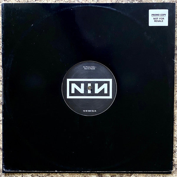 Image of Front Cover of 12" - VG/VG - NINE INCH NAILS, Untitled (Island Records; 12 IS 563 DJ, UK 1992, Promo Only, Promo Stickered, Plain Black Die Cut Sleeve), , A1 Gave Up. Remix   Coil, Danny HydeB1 Wish. Remix   J.G. ThirlwellB2 Happiness In Slavery. Remix   Chris Vrenna, Trent Reznor - 0716055C