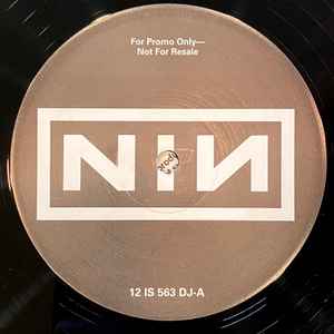 Image of Label Cover of 12" - VG/VG - NINE INCH NAILS, Untitled (Island Records; 12 IS 563 DJ, UK 1992, Promo Only, Promo Stickered, Plain Black Die Cut Sleeve), , A1 Gave Up. Remix   Coil, Danny HydeB1 Wish. Remix   J.G. ThirlwellB2 Happiness In Slavery. Remix   Chris Vrenna, Trent Reznor - 0716055C