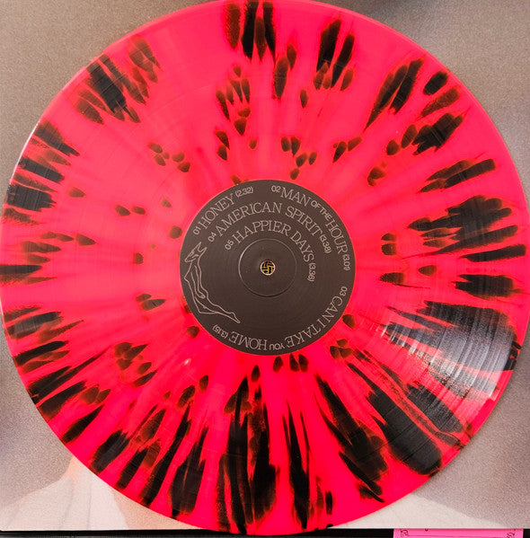 Image of Label Cover of LP - EX/EX - FRANK CARTER & THE RATTLESNAKES, Dark Rainbow (International Death Cult; IDC026LP, Europe 2024, Gatefold, Die Cut Inner & Insert, With Obi, Pink And Black Splatter Vinyl, Signed On Front Sleeve), SIGNED,  - 0626335E