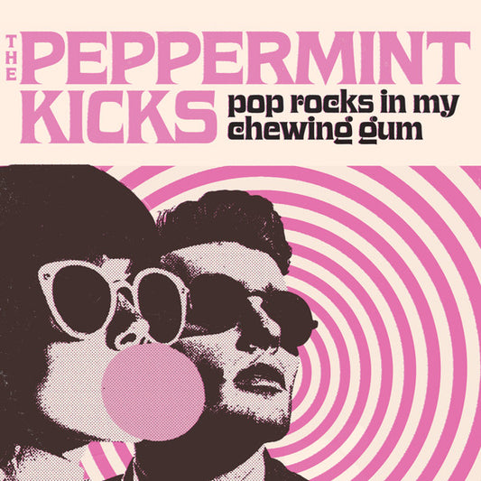Image of Front Cover of CD - NEW/NEW - THE PEPPERMINT KICKS, Pop Rocks In My Chewing Gum (RUM BAR Records; none, US 2025, Gatefold), ,  - 0736067E