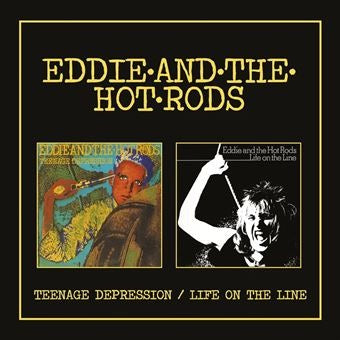 Image of Front Cover of 2xCD - NEW/NEW - EDDIE AND THE HOT RODS, Teenage Depression / Life On The Line (Captain Oi!; AHOY2CD431, Europe 2026, Double Digipak, Booklet), ,  - 0736069E