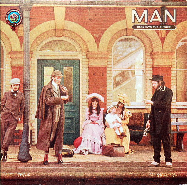 Image of Front Cover of LP - VG/VG - MAN, Back Into The Future (United Artists Records; UAS 29 547/8XD, Germany 1973, Gatefold, 2 Company Inners), Strong VG. Light hairlines. Creasing to inners. Edge wear and light ring wear.,  - 0746145S
