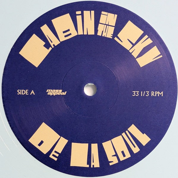 Image of Label Cover of 2xLP - NEW/NEW - DE LA SOUL, Cabin In The Sky (Mass Appeal; MSAP185VAR, US 2026, Gatefold, 2 Inners, Sky Blue Vinyl), ,  - 0736088E