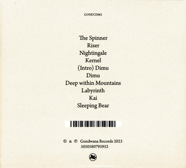 Image of Back Cover of CD - EX/EX - MAMMAL HANDS, Gift From The Trees (Gondwana Records; GONDCD061, UK 2023), ,  - 0756054S