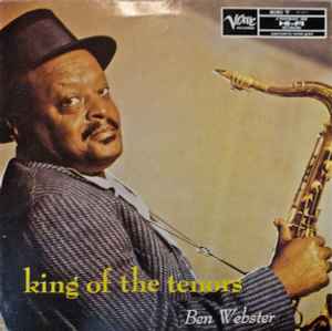 Image of Front Cover of LP - VG/VG+ - BEN WEBSTER, King Of The Tenors (Verve Records; 837 431-1, Europe Reissue), Slight creasing, discolouring and small sticker on sleeve.,  - 0746249S