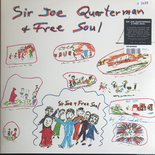 Image of Front Cover of LP - VG+/VG - SIR JOE QUARTERMAN & FREE SOUL, Sir Joe Quarterman & Free Soul (Mr Bongo; MRBLP200, UK, Europe & US 2020 Reissue, Gatefold), ,  - 0716262C