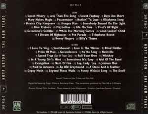 Image of Back Cover of 2xCD - VG/VG+ - HOYT AXTON, The A&M Years (A&M Records; 540 956-2, UK & Europe 1998, Jewel Case, Booklet), ,  - 0736122E