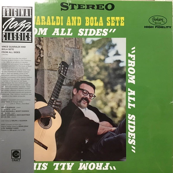 Image of Front Cover of LP - NEW/NEW - VINCE GUARALDI & BOLA SETE, From All Sides (Concord; 7273994, Europe 2026 Reissue, Original Jazz Classics Series on 180-gram Vinyl), ,  - 0956058S