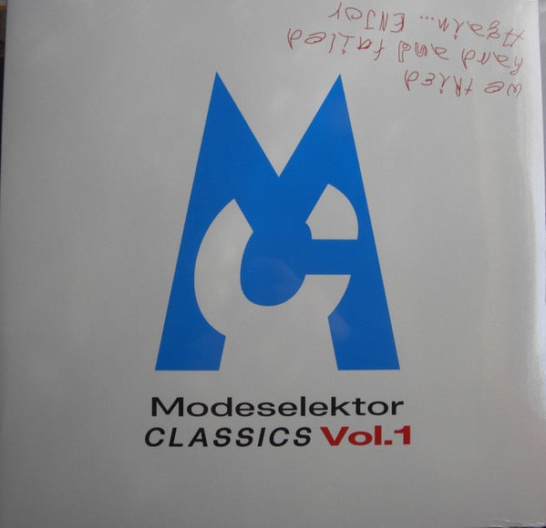 Image of Front Cover of LP - NEW/NEW - MODESELEKTOR, Classics Vol. 1 (Monkeytown Records; MTR139LPB, Europe 2026), ,  - 2056031S