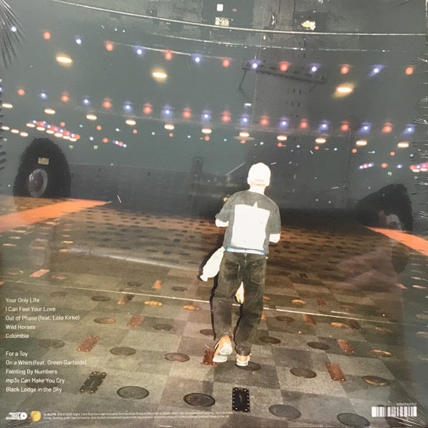 Image of Back Cover of LP - NEW/NEW - ALEXIS TAYLOR (HOT CHIP), Paris In The Spring (Night Time Stories; ALNLP78, Europe , Inner, 180 Gram Black Vinyl), , Testament to his skill as a curator, he s called on some impressive personnel to help create its effervescent sound world: Air s Nicolas Godin, The Avalanches, Lola Kirke, Oli Bayston,  tienne de Cr cy, Elizabeth White of Pale Blue and Scritti Politti s Green Gartside, to name but a few. In this world, the confessional style of country is charged by the p