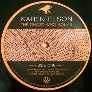 Image of Label Cover of LP - VG+/EX - KAREN ELSON, The Ghost who Walks (Third Man; TMR030, US 2010, Gatefold, Insert, 180 Gram Black Vinyl. Featuring Jack White), Still in shrinkwrap.,  - 3516329C