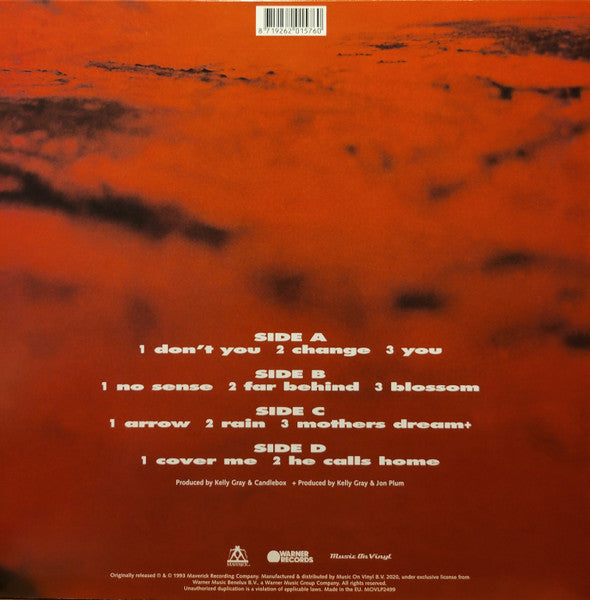 Image of Back Cover of 2xLP - EX/VG+ - CANDLEBOX, Candlebox (Music On Vinyl; MOVLP2499, Europe 2020 Reissue, Insert, 180 Gram), Pressing Spot On Side D, Doesn't Affect Play,  - 0746302S