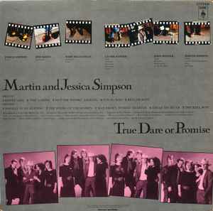 Image of Back Cover of LP - VG/VG+ - MARTIN  & JESSICA SIMPSON*, True Dare Or Promise (Topic Records; 12TS446, UK 1987), ,  - 0726324E