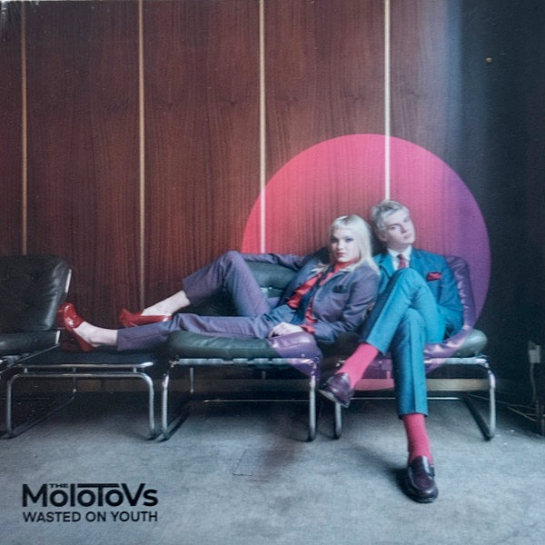 Image of Front Cover of LP - NEW/NEW - THE MOLOTOVS, Wasted on Youth (Marshall Records; ACCS-10642, UK 2026, Standard Sleeve, Inner, Blue Vinyl), ,  - 0716427C