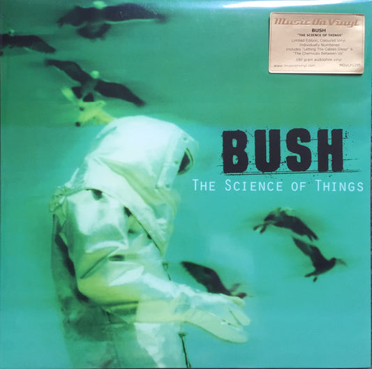 Image of Front Cover of LP - EX/EX - BUSH, The Science Of Things (Music On Vinyl; MOVLP1295, Europe 2016 Reissue, Limited Edition, Numbered, Remastered, Green / Black Marbled, 180g), No. 000759,  - 0746314S