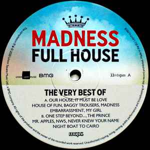 Image of Label Cover of LP - EX/EX - MADNESS, Full House (The Very Best Of Madness) (Union Square Music; USMTVLP018, Europe 2020, Inner, 180 Gram Vinyl), Opened Instore, Still In Stickered Shrinkwrap,  - 4146160S