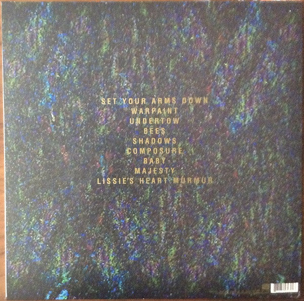 Image of Back Cover of LP - VG+/VG+ - WARPAINT, The Fool (Rough Trade; RTRADLP580, US 2010, Gatefold, 2 Inners), ,  - 0716465C