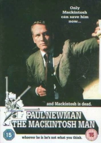 Image of Front Cover of DVD - VG+/VG+ - JOHN HUSTON, PAUL NEWMAN, The Mackintosh Man (Warner Brothers; , UK 2006), ,  - 0736228E