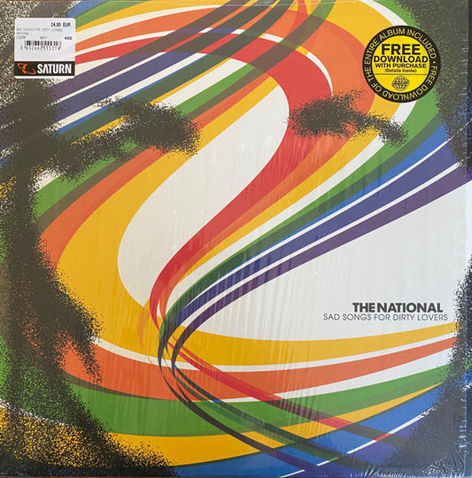 Image of Front Cover of LP - VG+/VG - THE NATIONAL, Sad Songs For Dirty Lovers (Brassland; HWY-003, US 2017 Reissue, Matte Sleeve), Strong VG, Light storage marks on disc. ,  - 0716492C