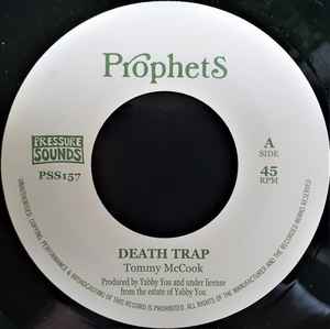 Image of Front Cover of 7" - /EX - TOMMY MCCOOK, Death Trap / Living Style (Pressure Sounds; PSS157, UK 2020 Reissue), ,  - 0756138S
