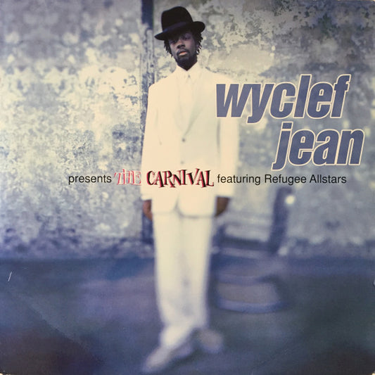 Image of Front Cover of 2xLP - VG/VG - WYCLEF JEAN FEATURING REFUGEE ALLSTARS, The Carnival (Ruffhouse Records; C2 67974, US 1997, Picture Sleeve, 2 Inners, Stickered Outer Plastic Sleeve, Still shrink wrap but not sealed.), Light marks only, corner bumps, inners have minor splits and ring wear.,  - 0726401E